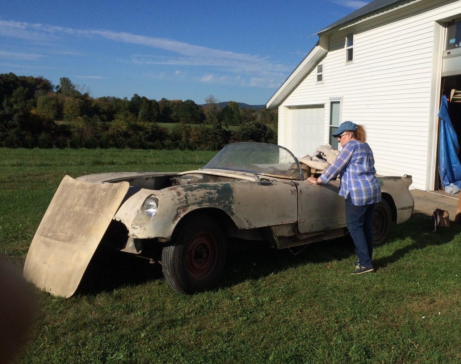 Barn find Corvette restoration